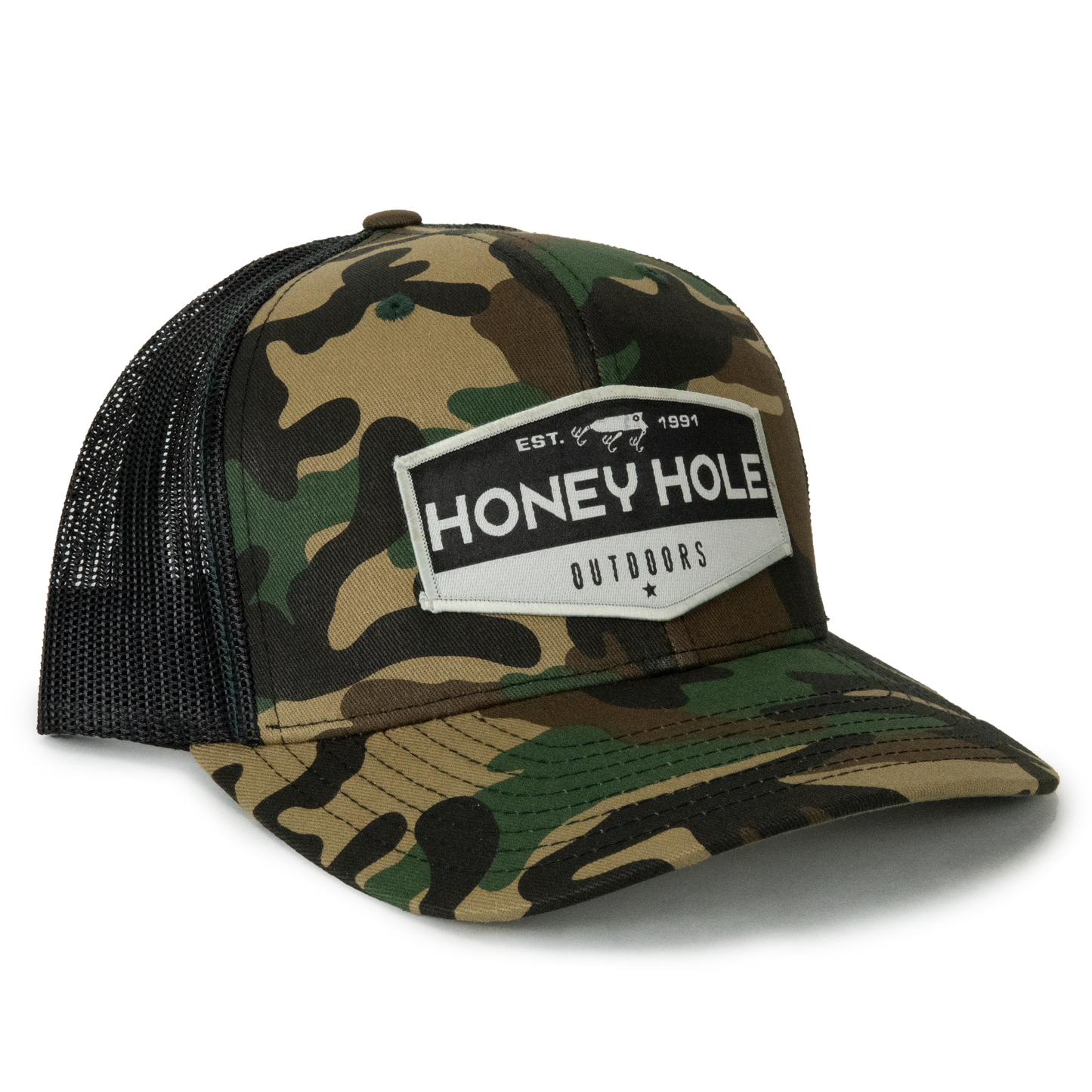 Snapback - Grey OG Hex - Army/Black