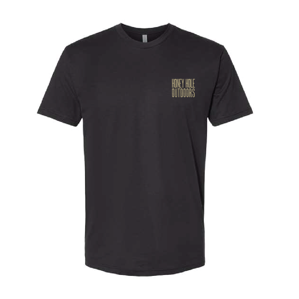Short Sleeve - Camo Crappie - Black