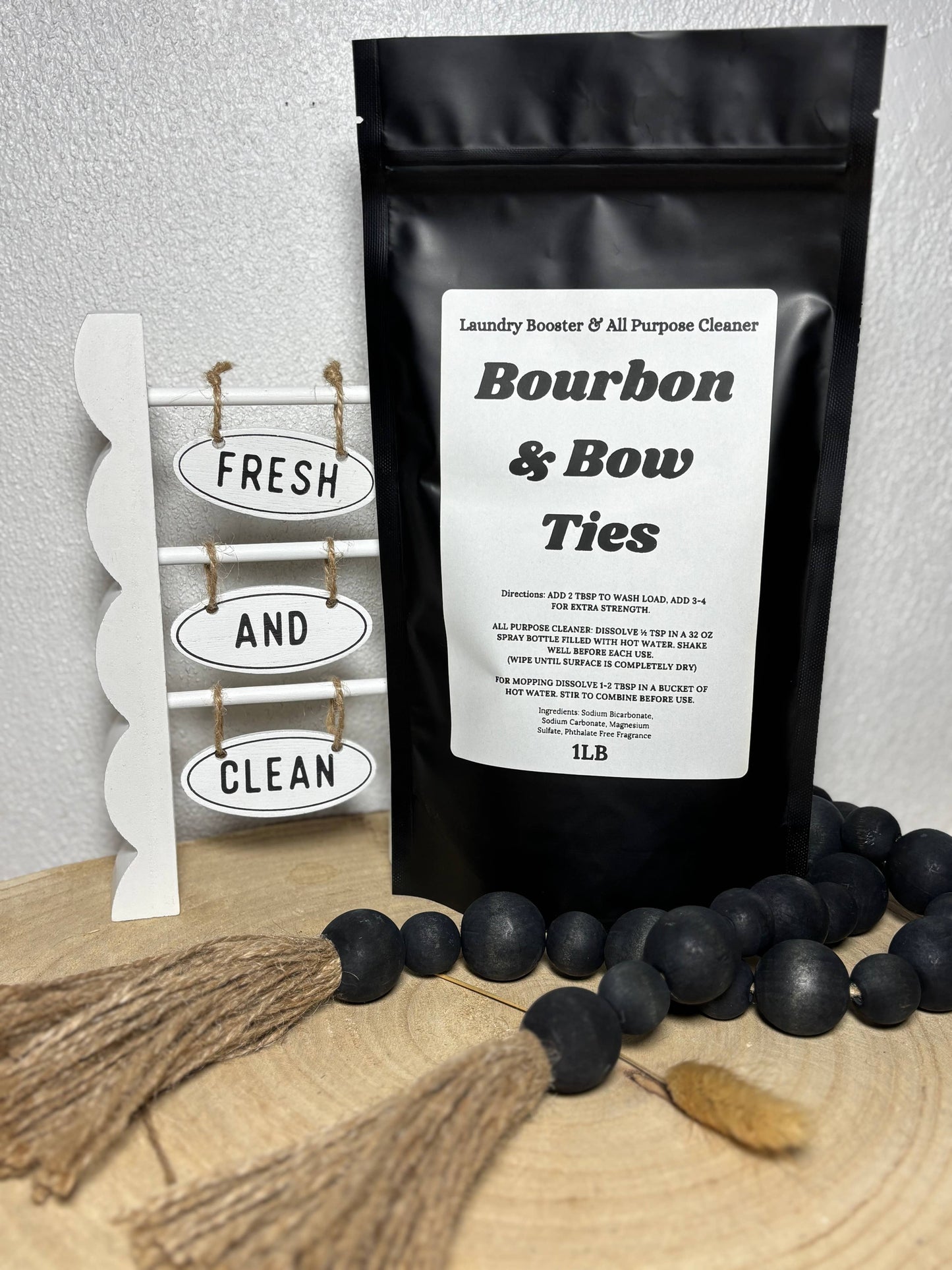 Bourbon & Bow Ties Laundry Powder & All Purpose Cleaner