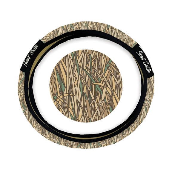Shadowgrass Camo - Steering wheel cover