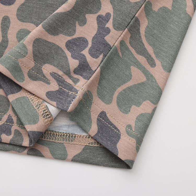 Drift Performance Crew Long Sleeve - Duck Camo
