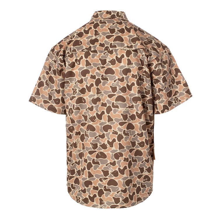 Woodlands Camouflage Button Down (783)