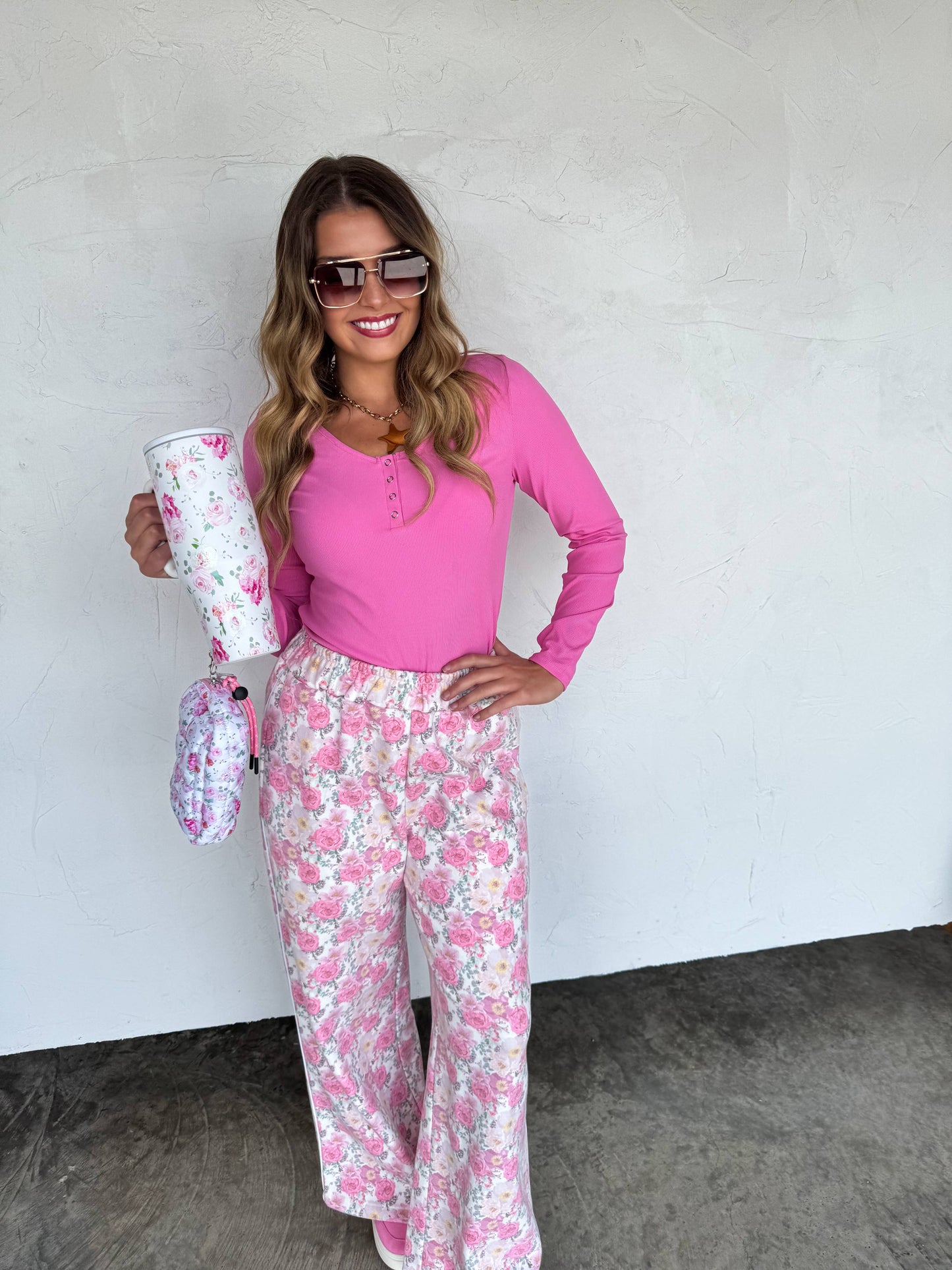 FLORAL & WESTERN STAINLESS STEEL TUMBLER