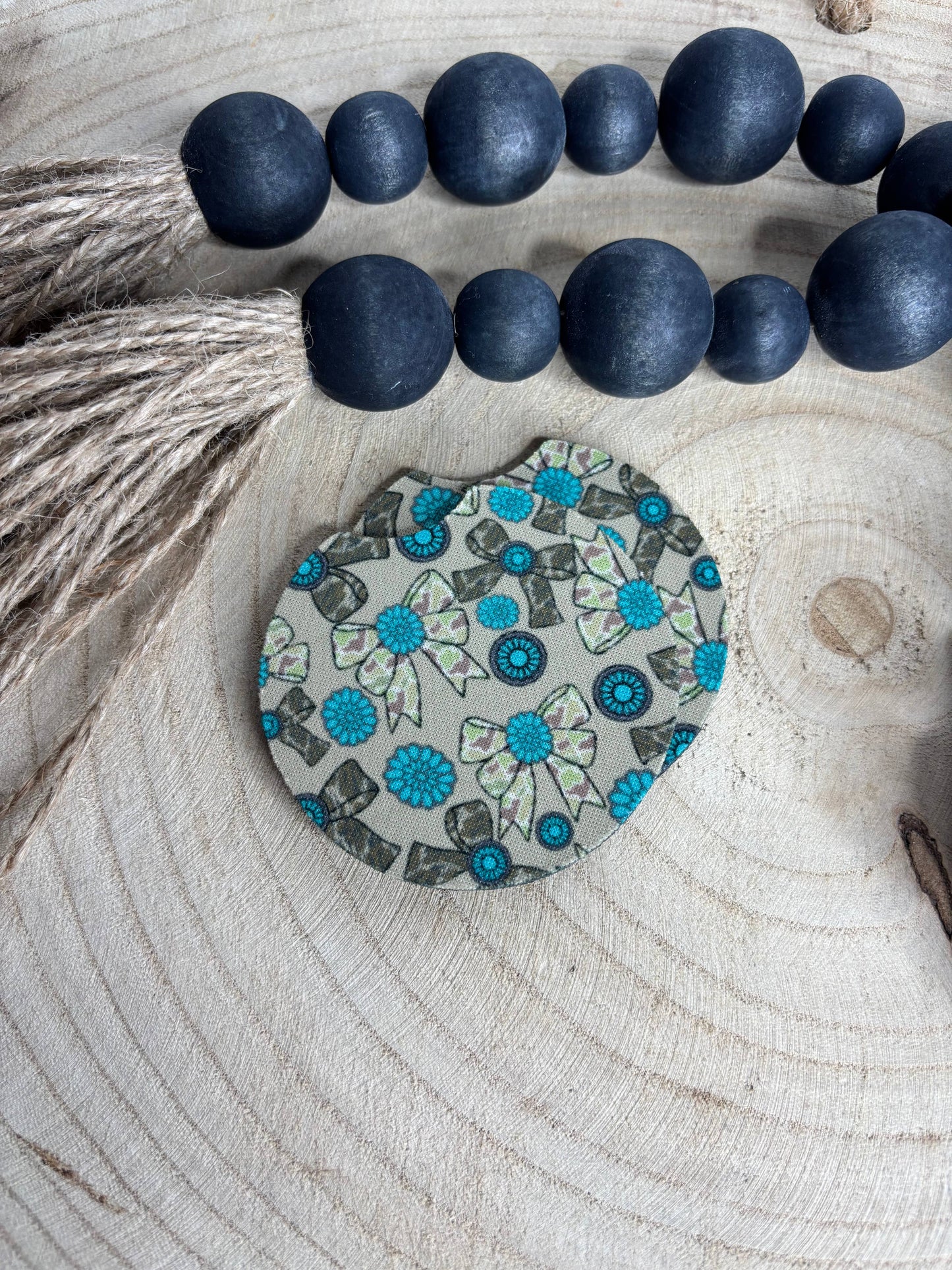 Money Bows and Conchos Car Coasters