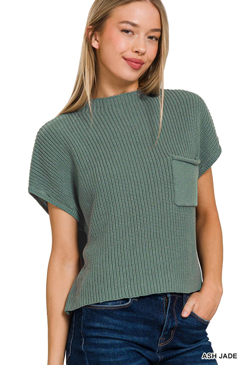 Short Sleeve Sweater