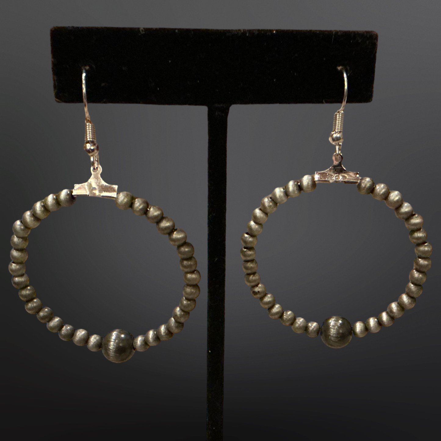 Faux Navajo Pearls Earrings