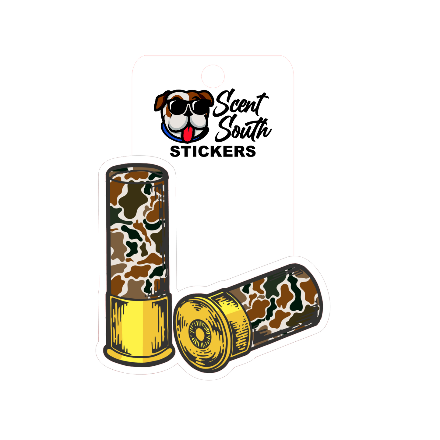 Camouflage  shells - Sticker