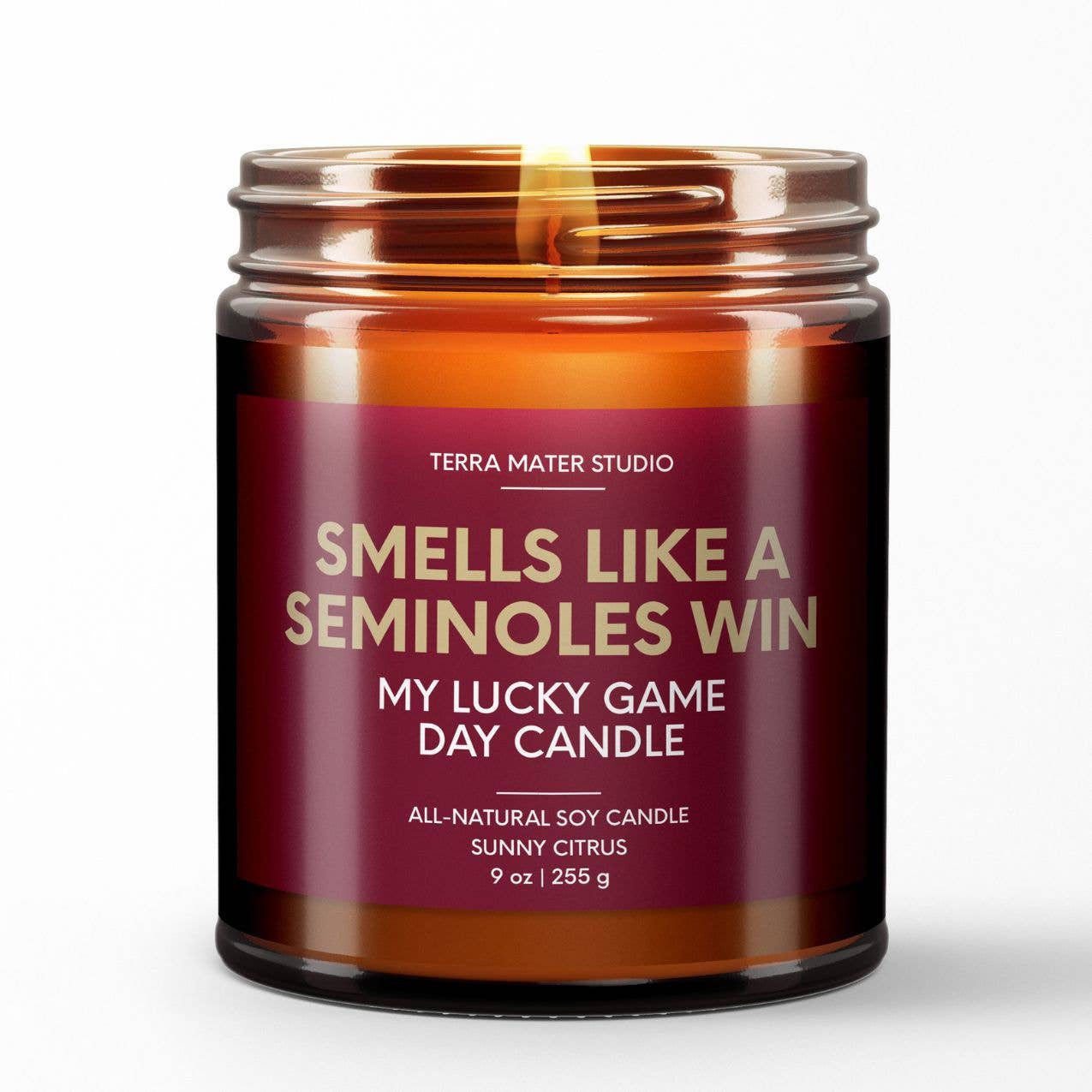Smells Like A Seminoles Win Game Day Candle, Seminoles Merch