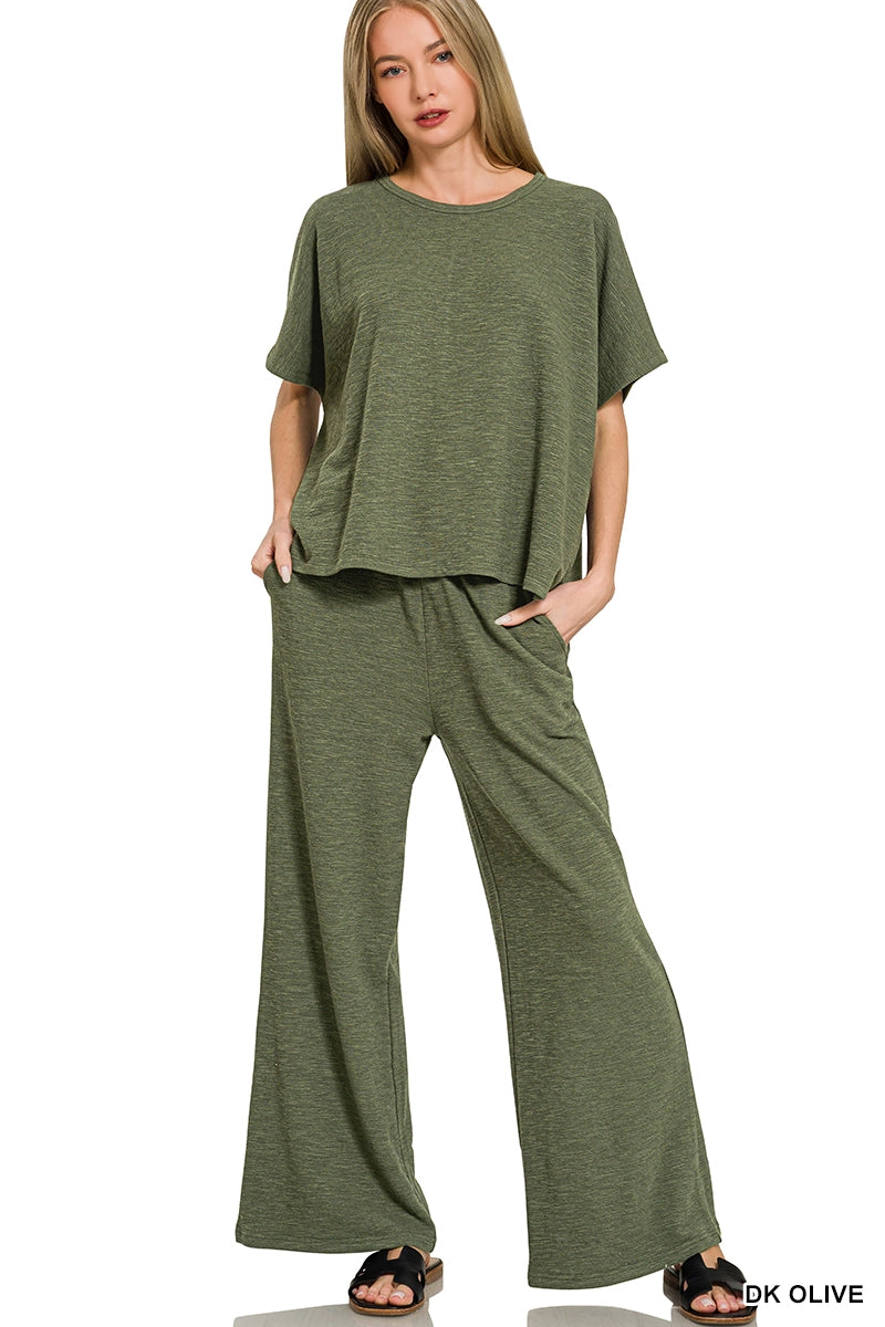 Cotton Top & Pants Set