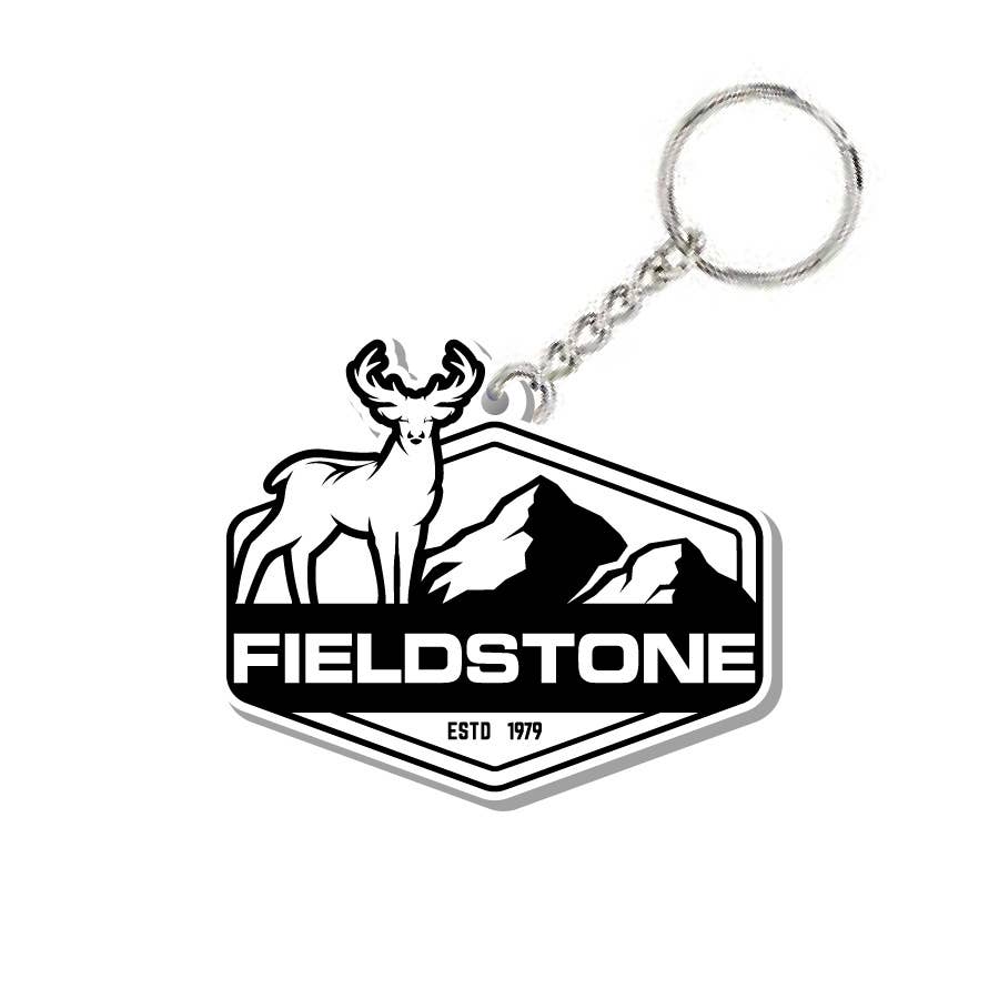 Fieldstone Deer Key Chain (562)