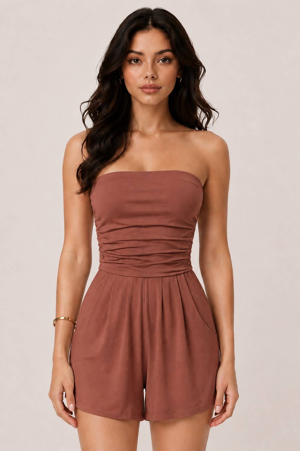 SOLID TUBE ROMPER