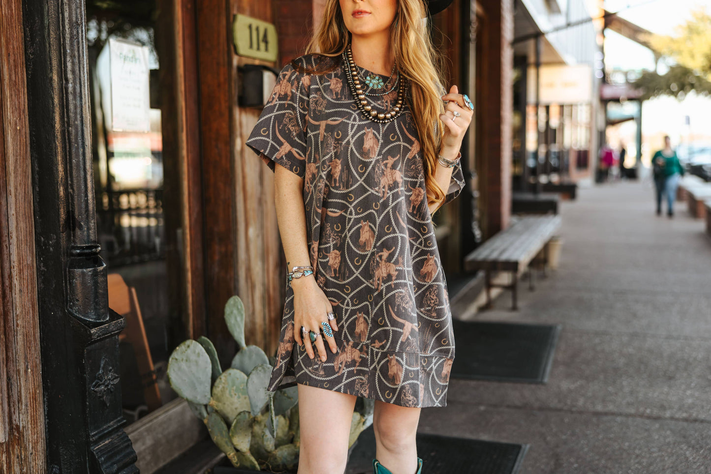COWBOY LASSO DRESS