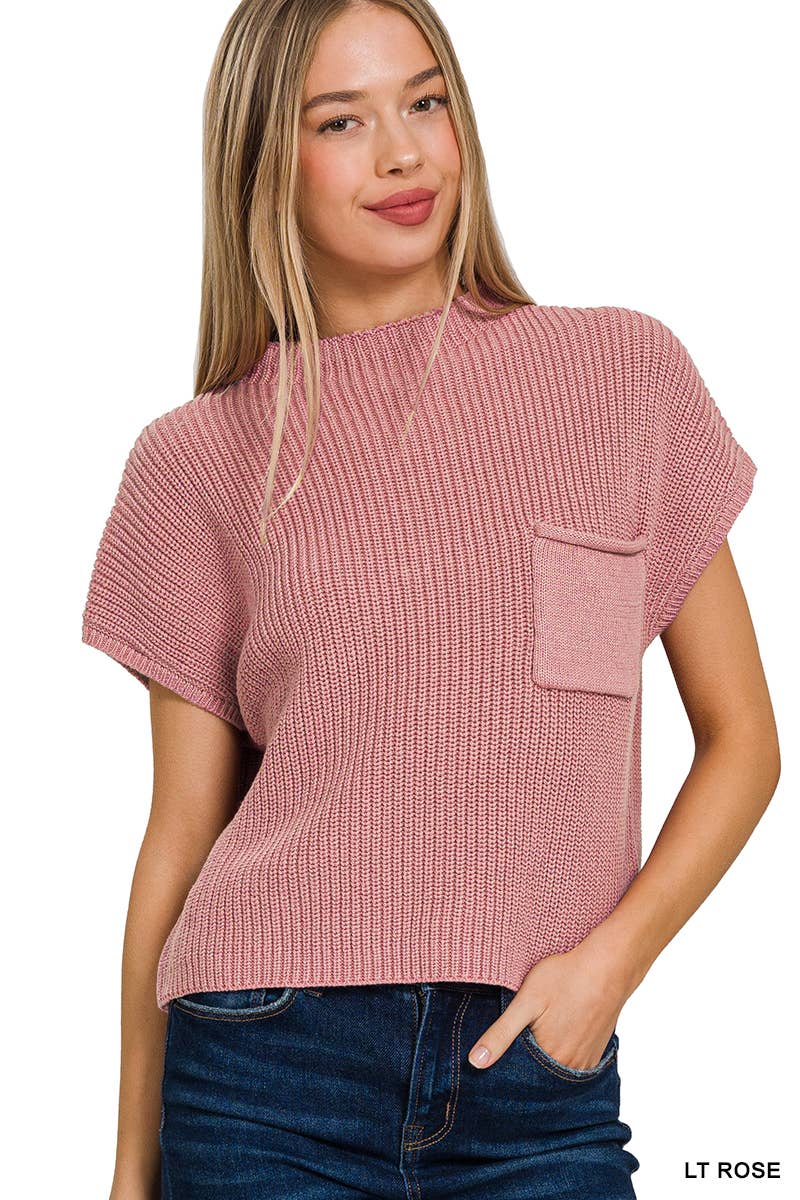 Short Sleeve Sweater