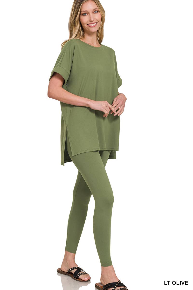 `.Microfiber Soft Loungewear Set