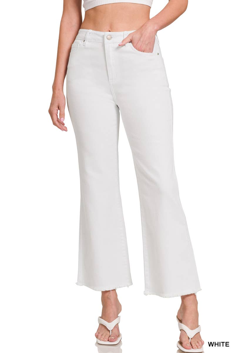 Acid Wash Color Denim Pants