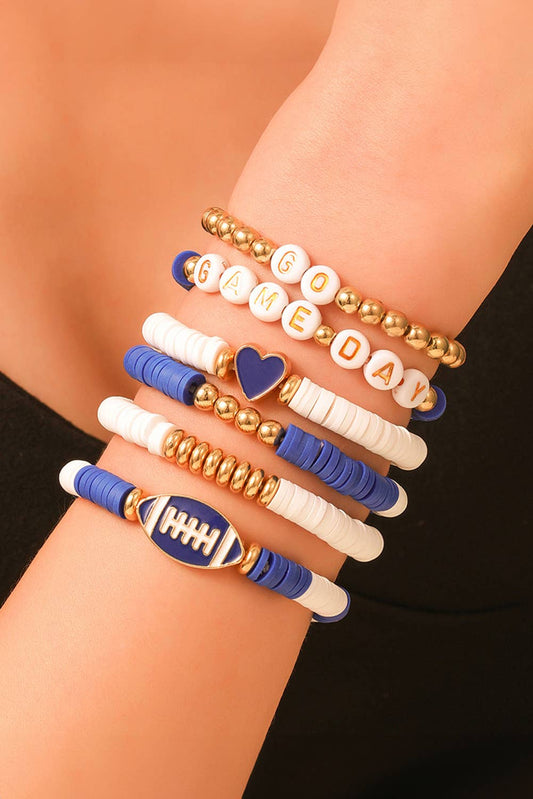 GAME DAY Multilayer Beading Bracelet