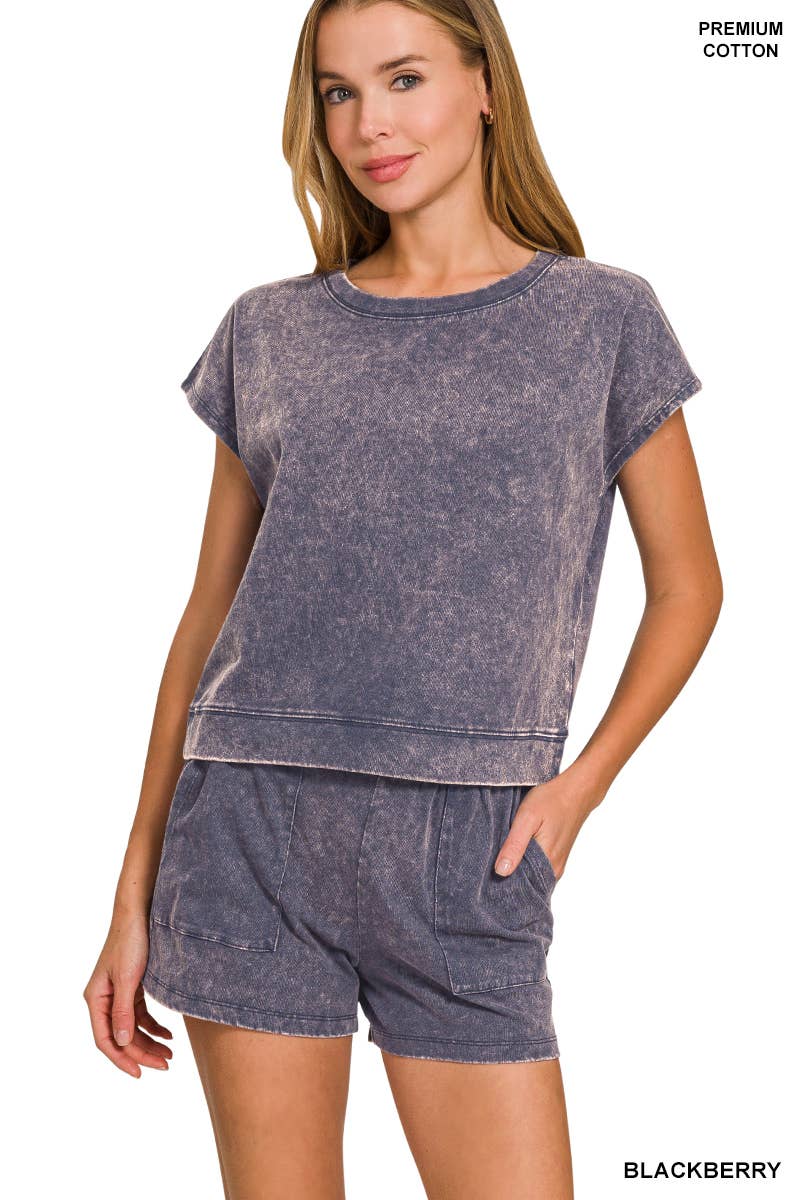 Sleeveless Top & Shorts Set
