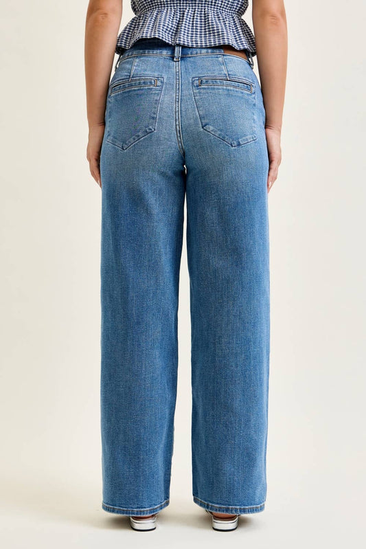 HW Column w/ Trouser Judy Blue