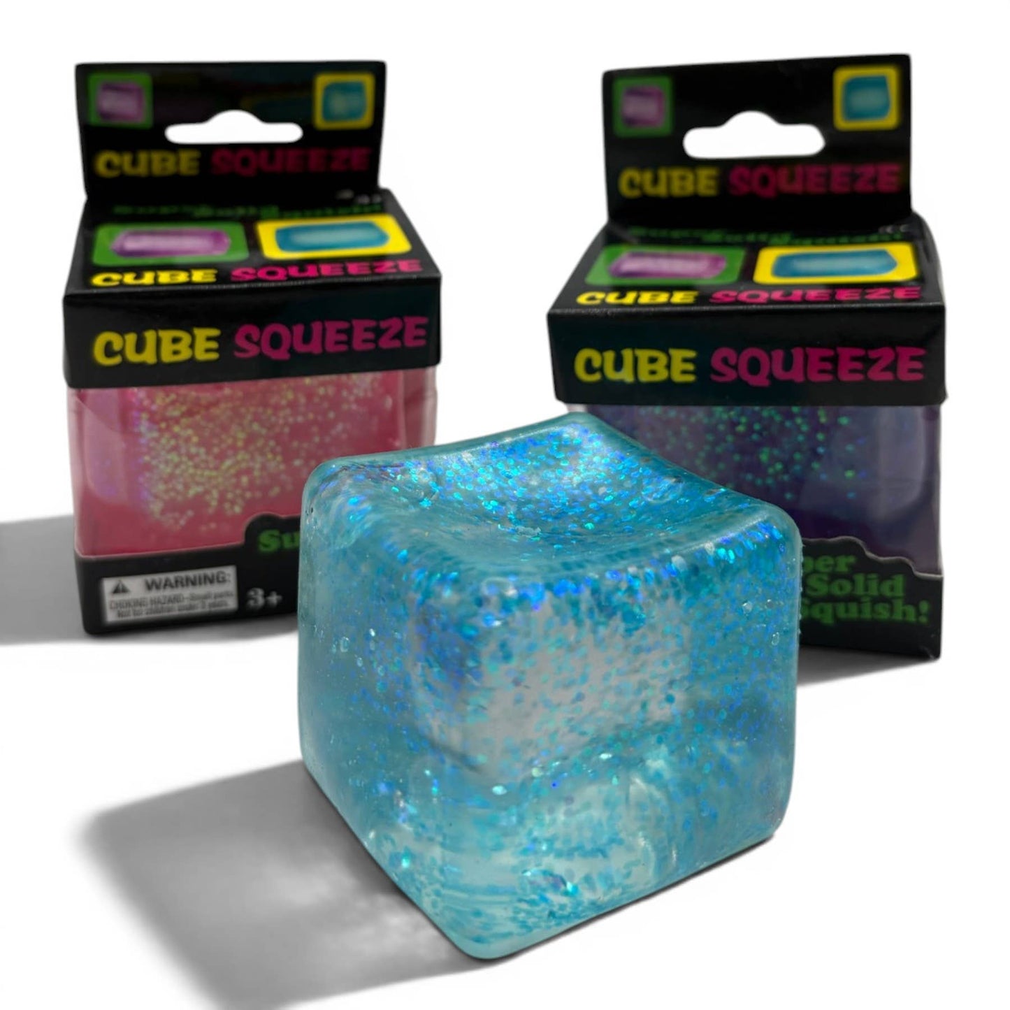 Glitter Squishy Cube