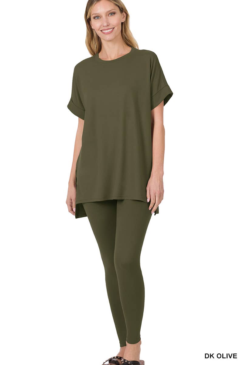 `.Microfiber Soft Loungewear Set