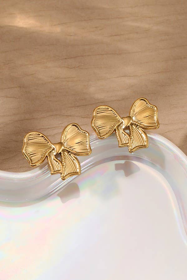 BOW EARRINGS