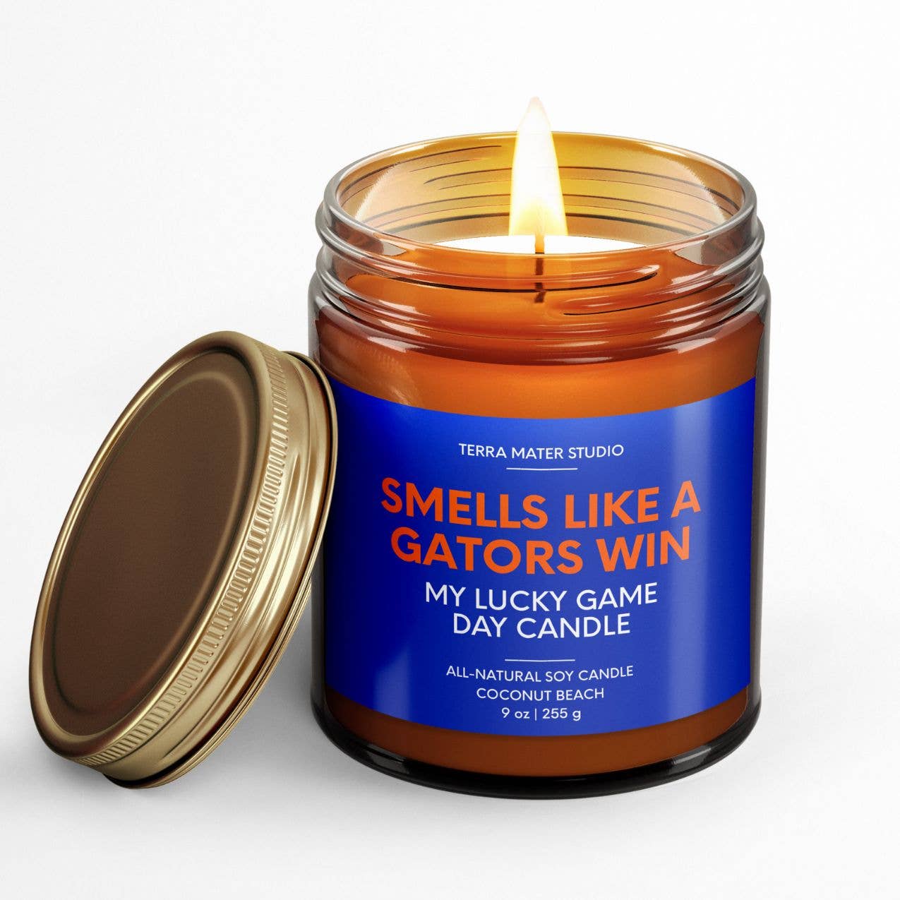 Smells Like A Gators Win Game Day Candle | Gators Merch