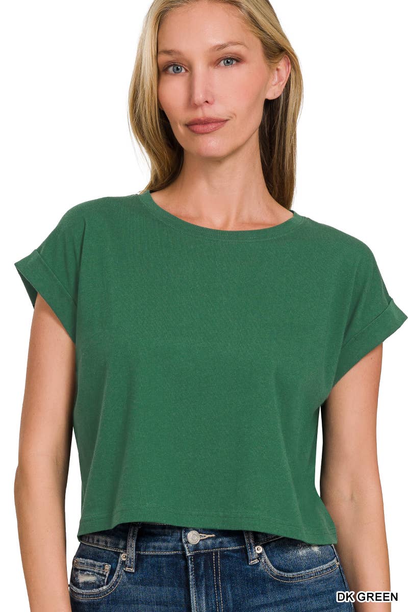 `.Cotton Short Sleeve Tee