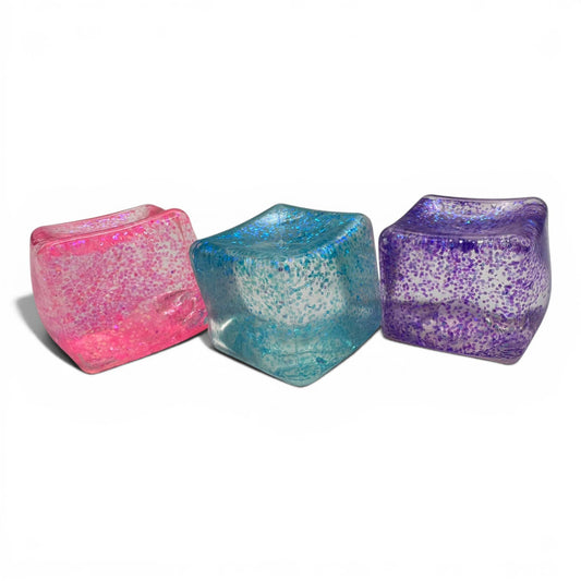 Glitter Squishy Cube