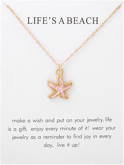 Life's A Beach Starfish Necklace