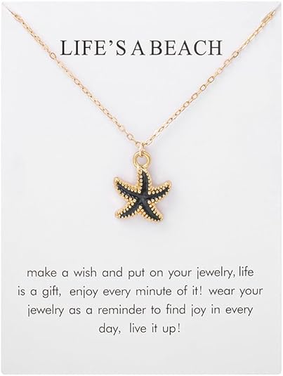 Life's A Beach Starfish Necklace