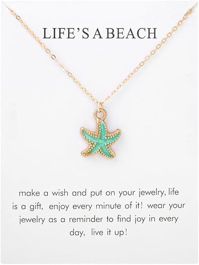 Life's A Beach Starfish Necklace