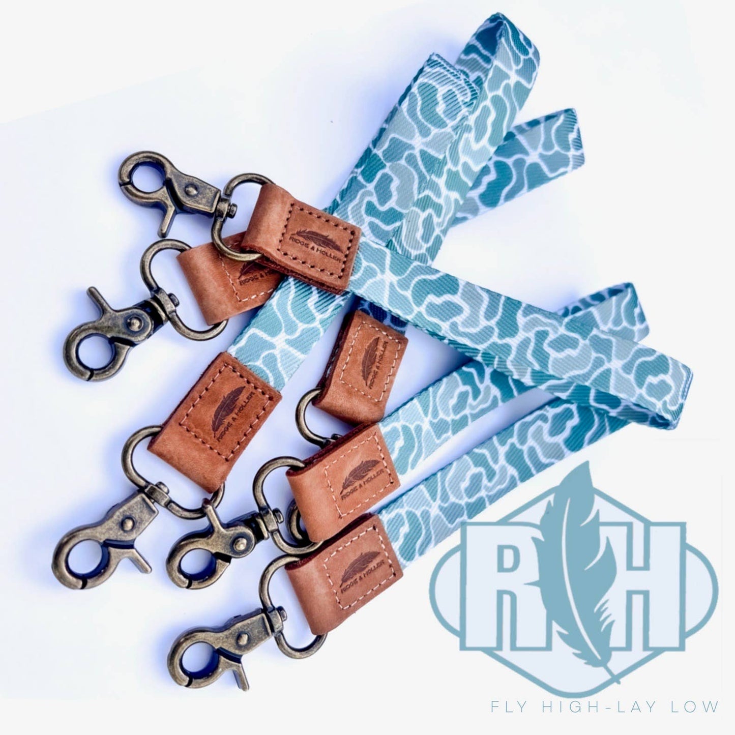 Fly High Lay Low Camo Wrist Lanyard