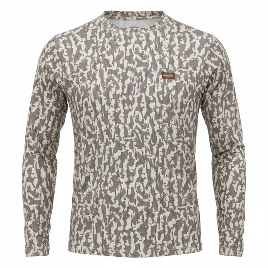 Drift Performance Crew - Long Sleeve Duck Blind Camo