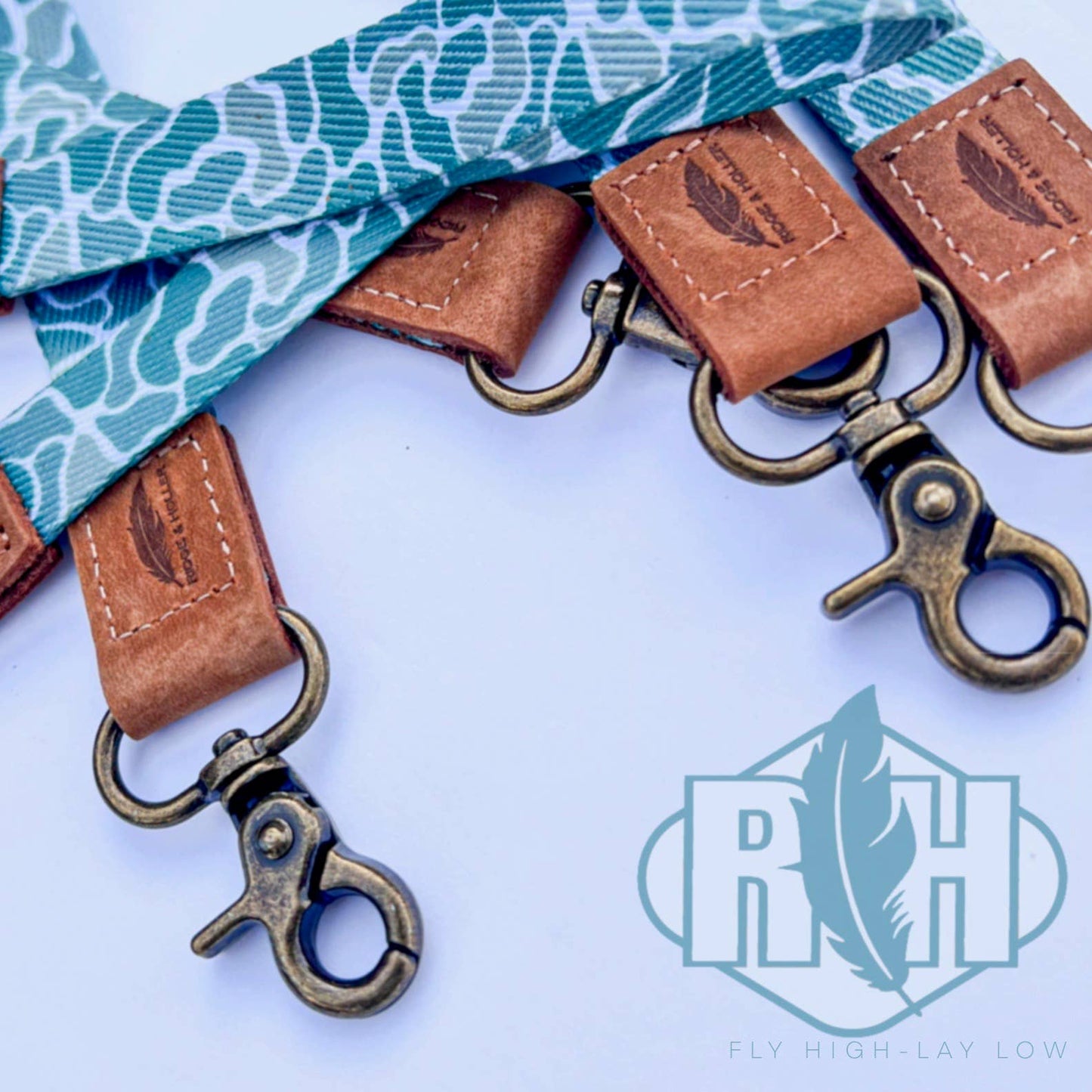 Fly High Lay Low Camo Wrist Lanyard