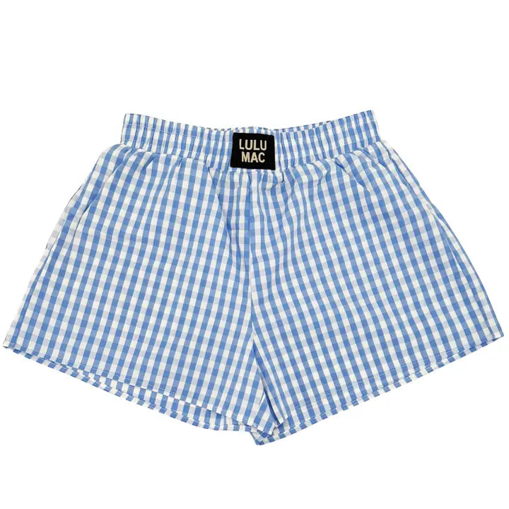 GINGHAM BOXER SHORT
