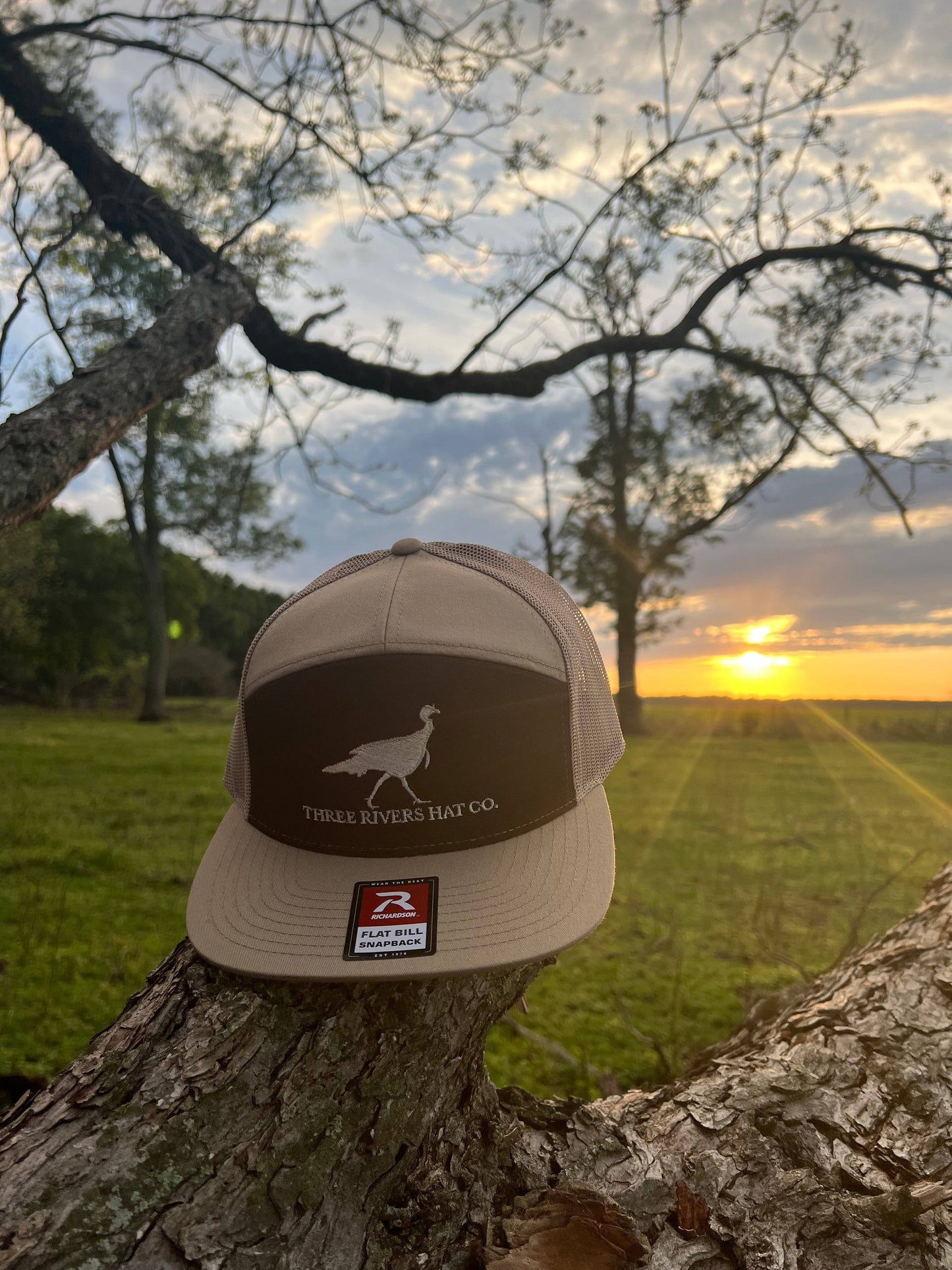 Classic Gobbler - Flatbill Snapback Hat - Richardson 168