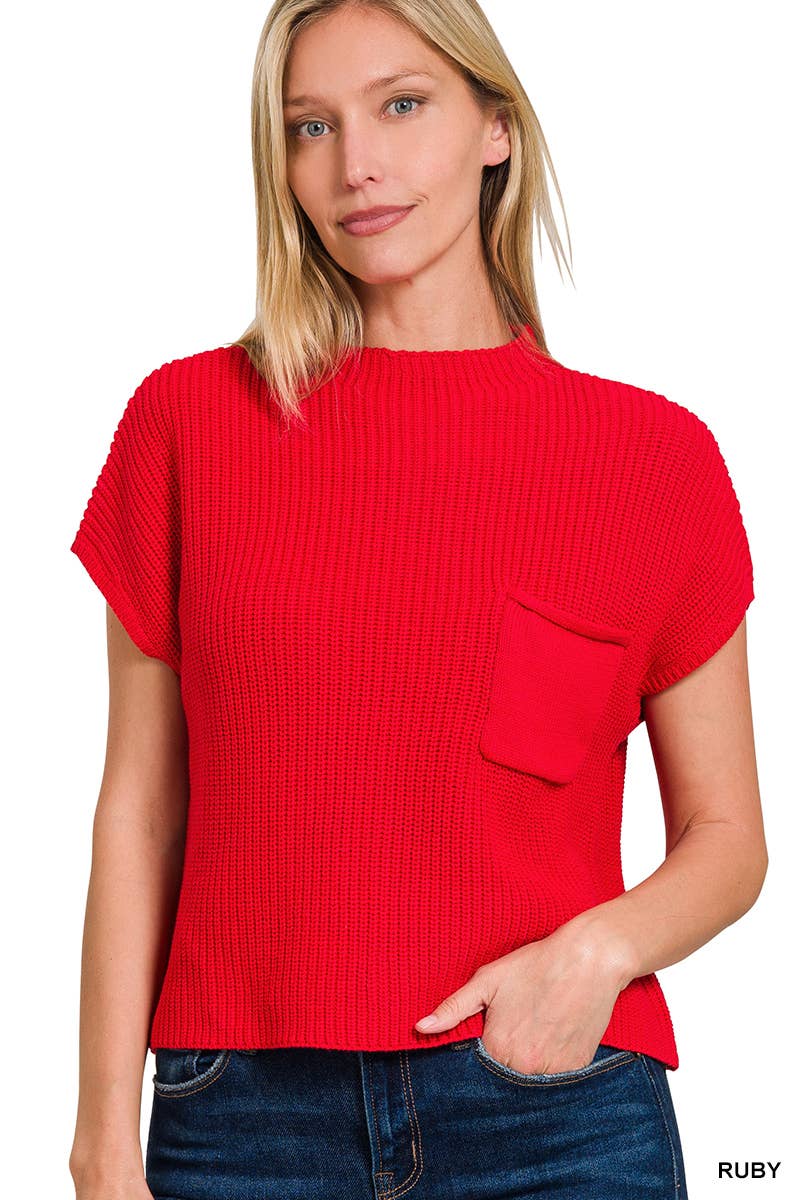 Short Sleeve Sweater