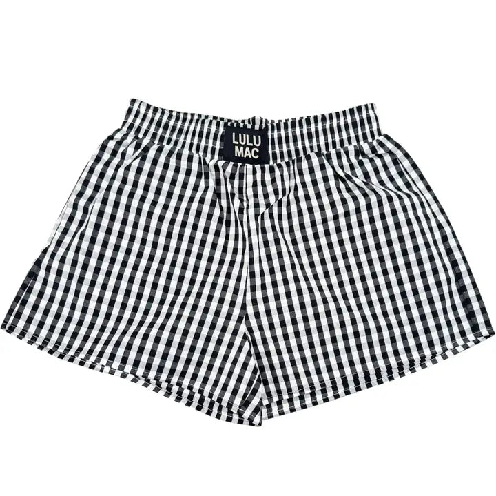 GINGHAM BOXER SHORT
