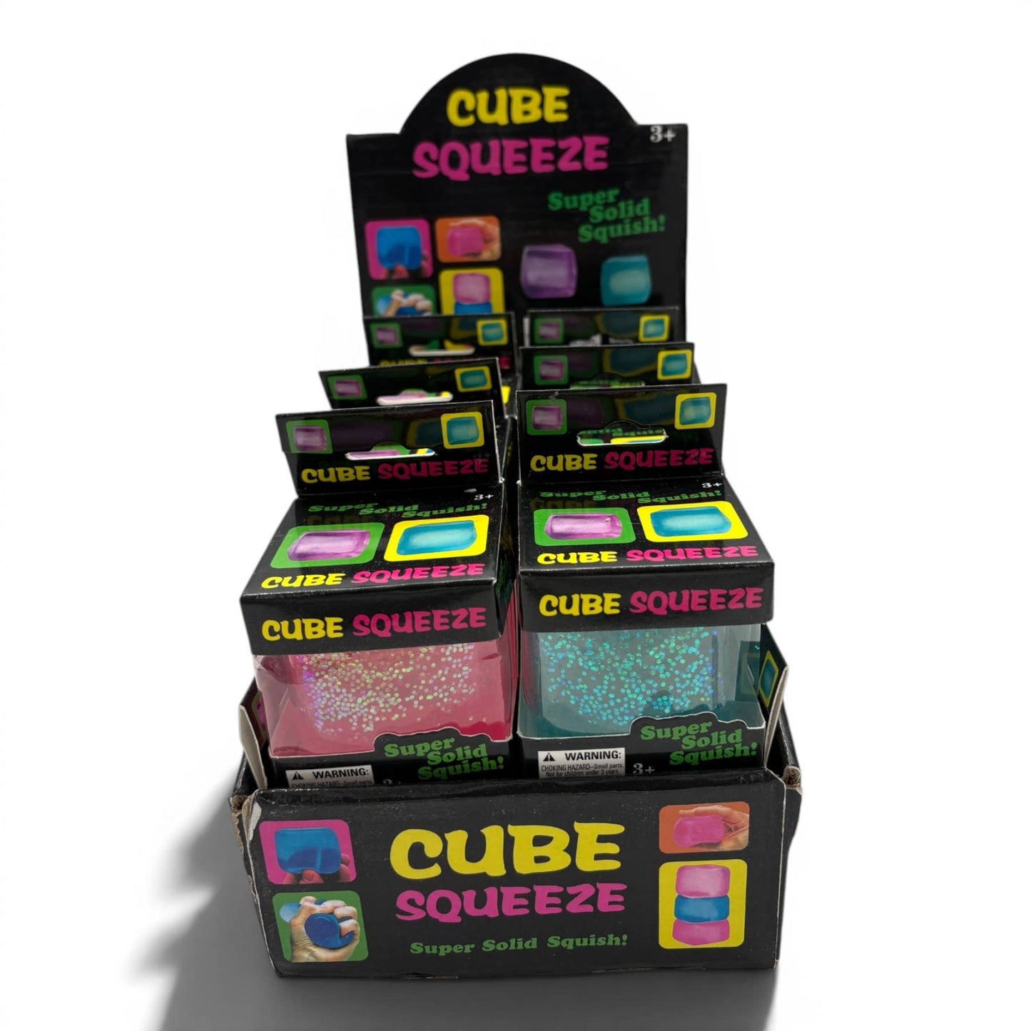Glitter Squishy Cube