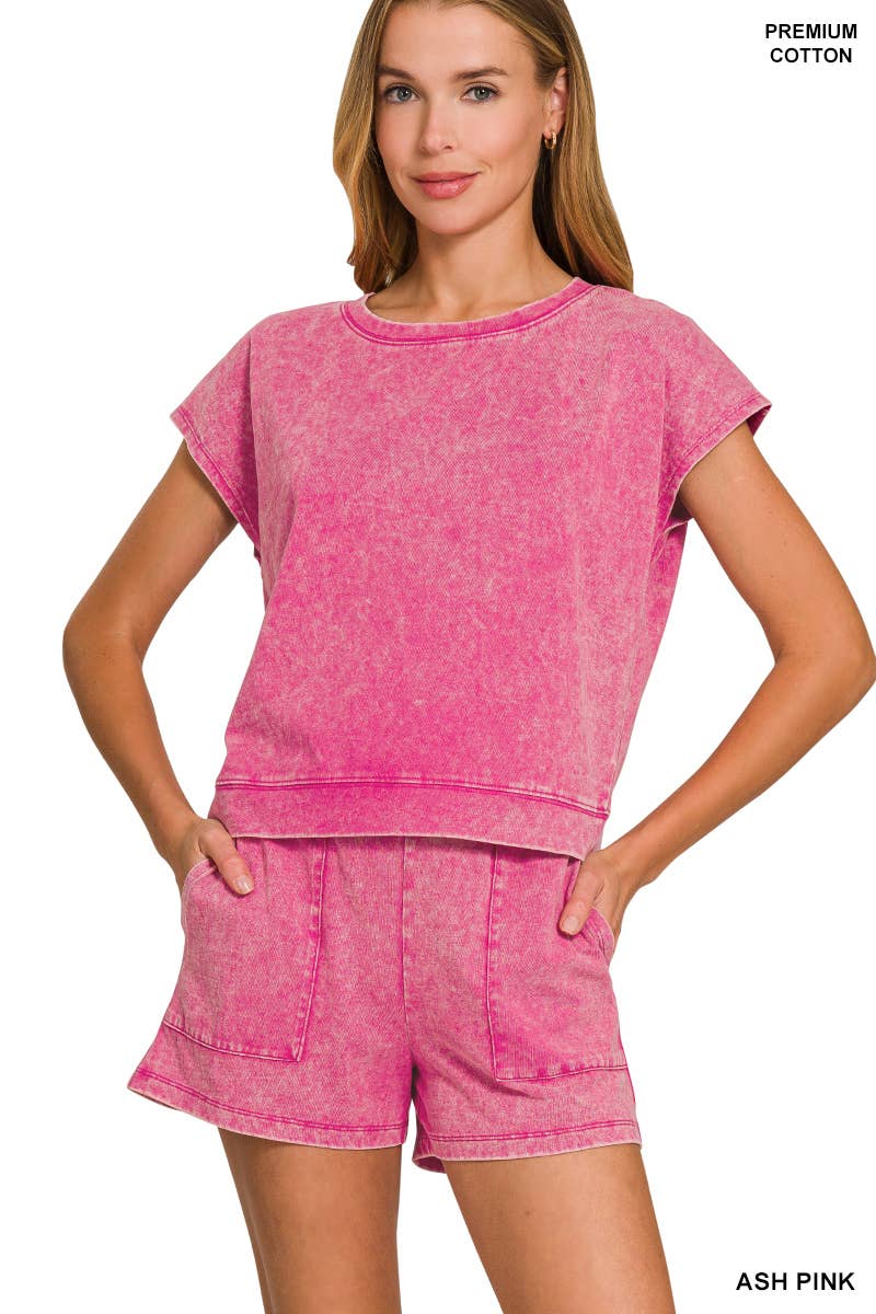 Sleeveless Top & Shorts Set
