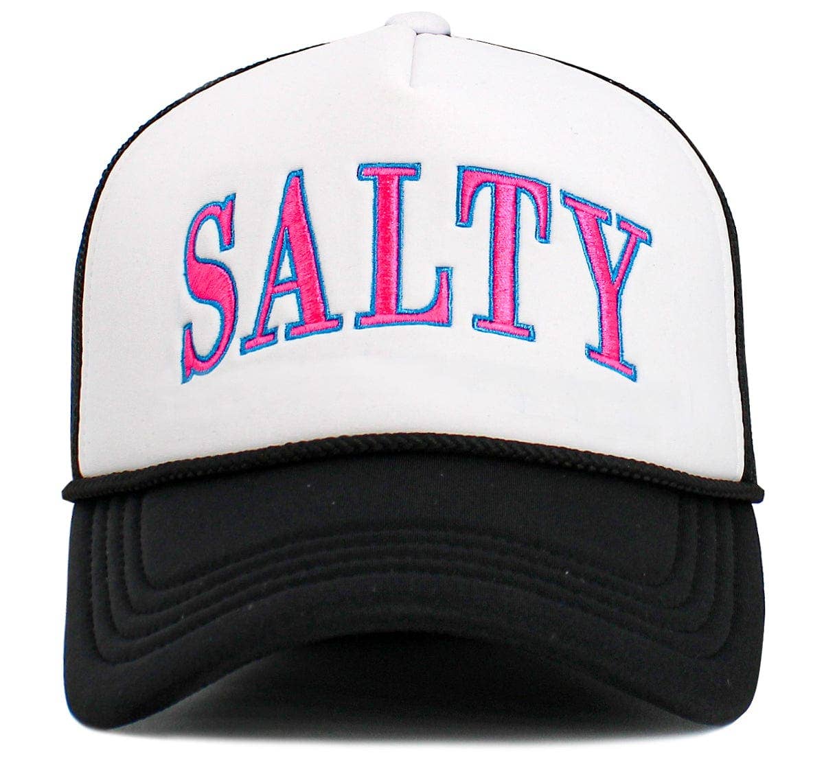 Salty Foam Trucker Mesh Cap: Rose
