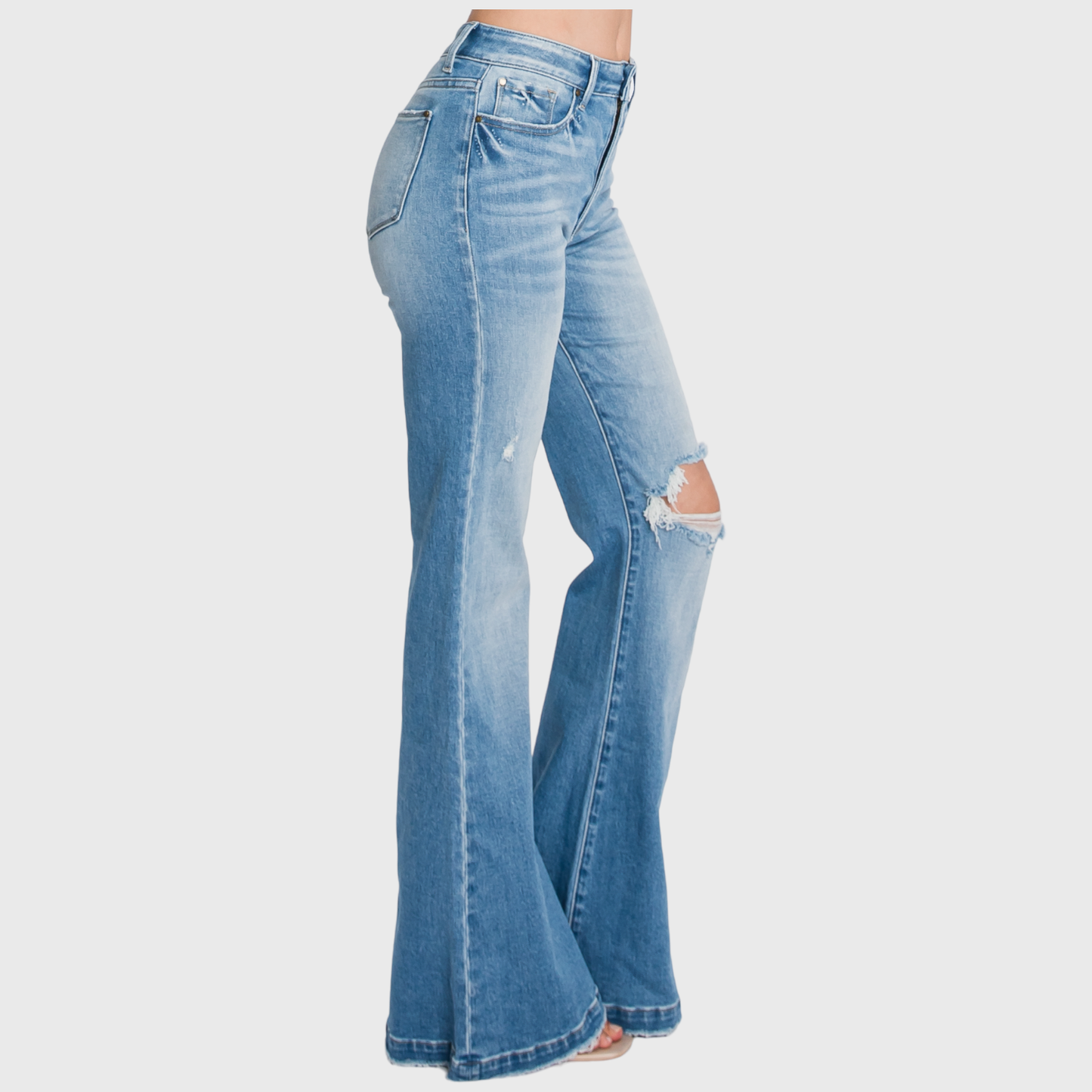 High Rise Flare Jeans