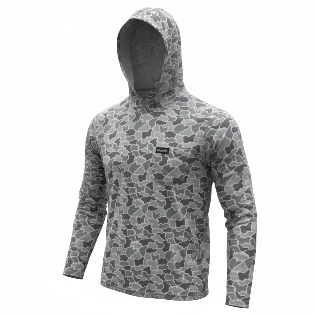 Drift Performance Hideaway Camo Hoodie