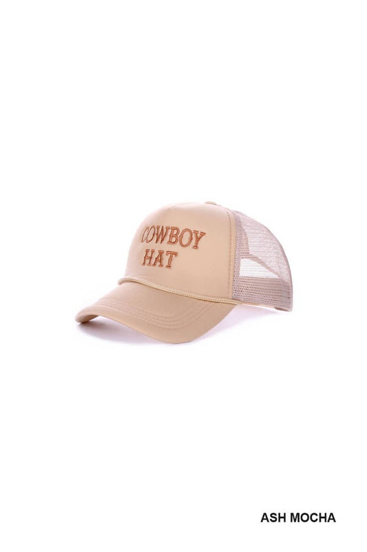The Cowboy Hat Baseball Mesh Cap