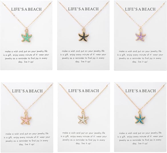 Life's A Beach Starfish Necklace