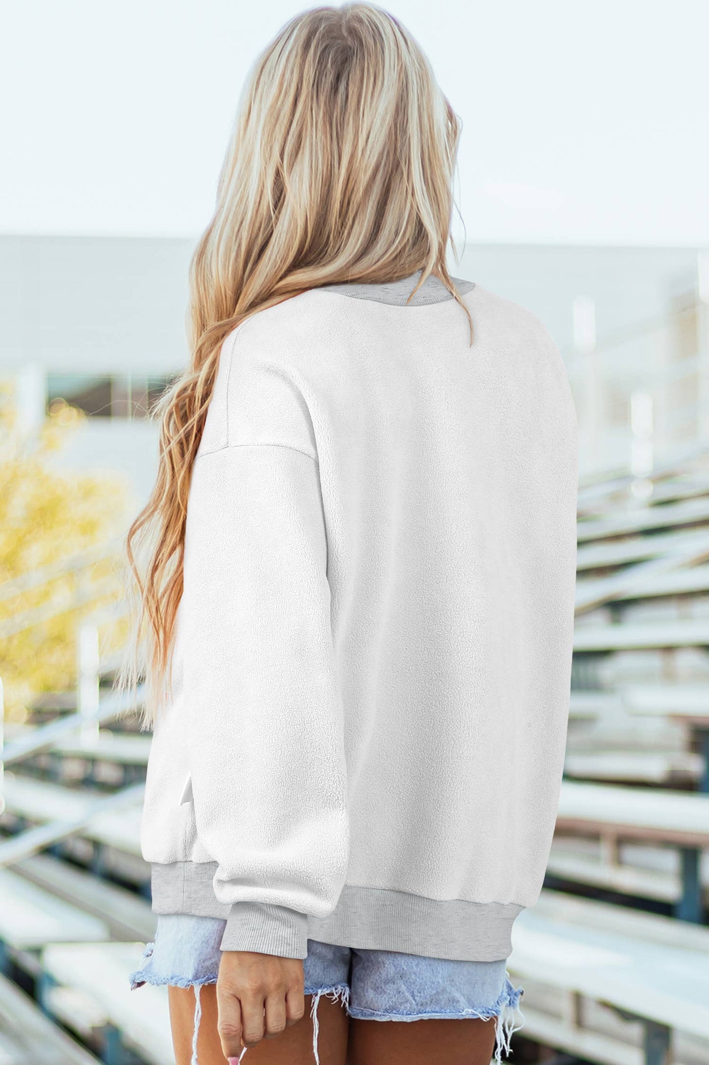USA Mock Neck Sweater