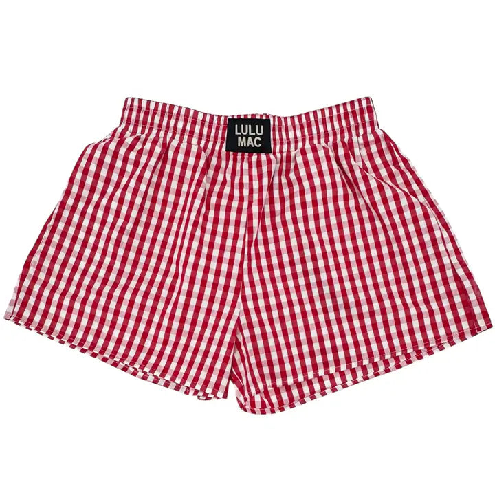 GINGHAM BOXER SHORT