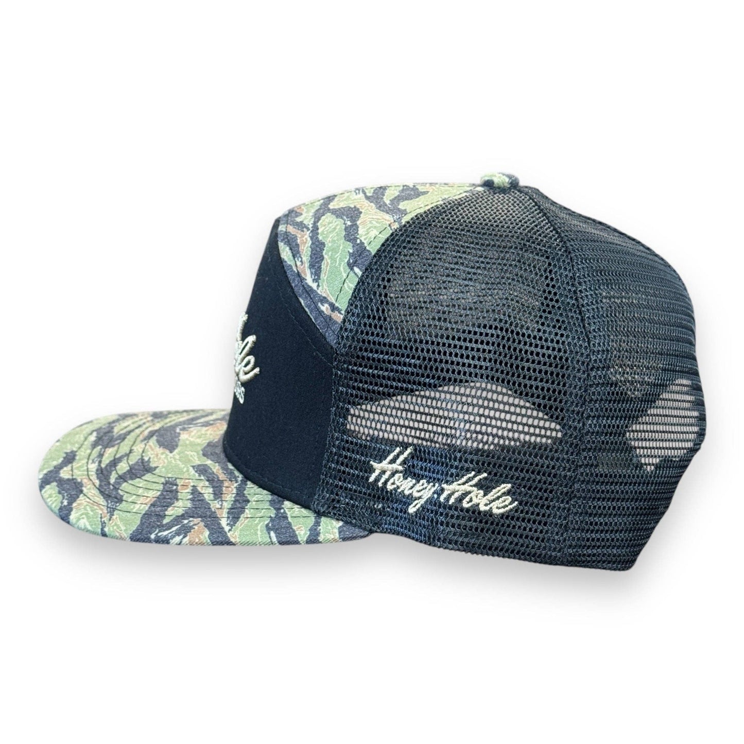 7 Panel Flatbill - Heritage - Tiger Camo