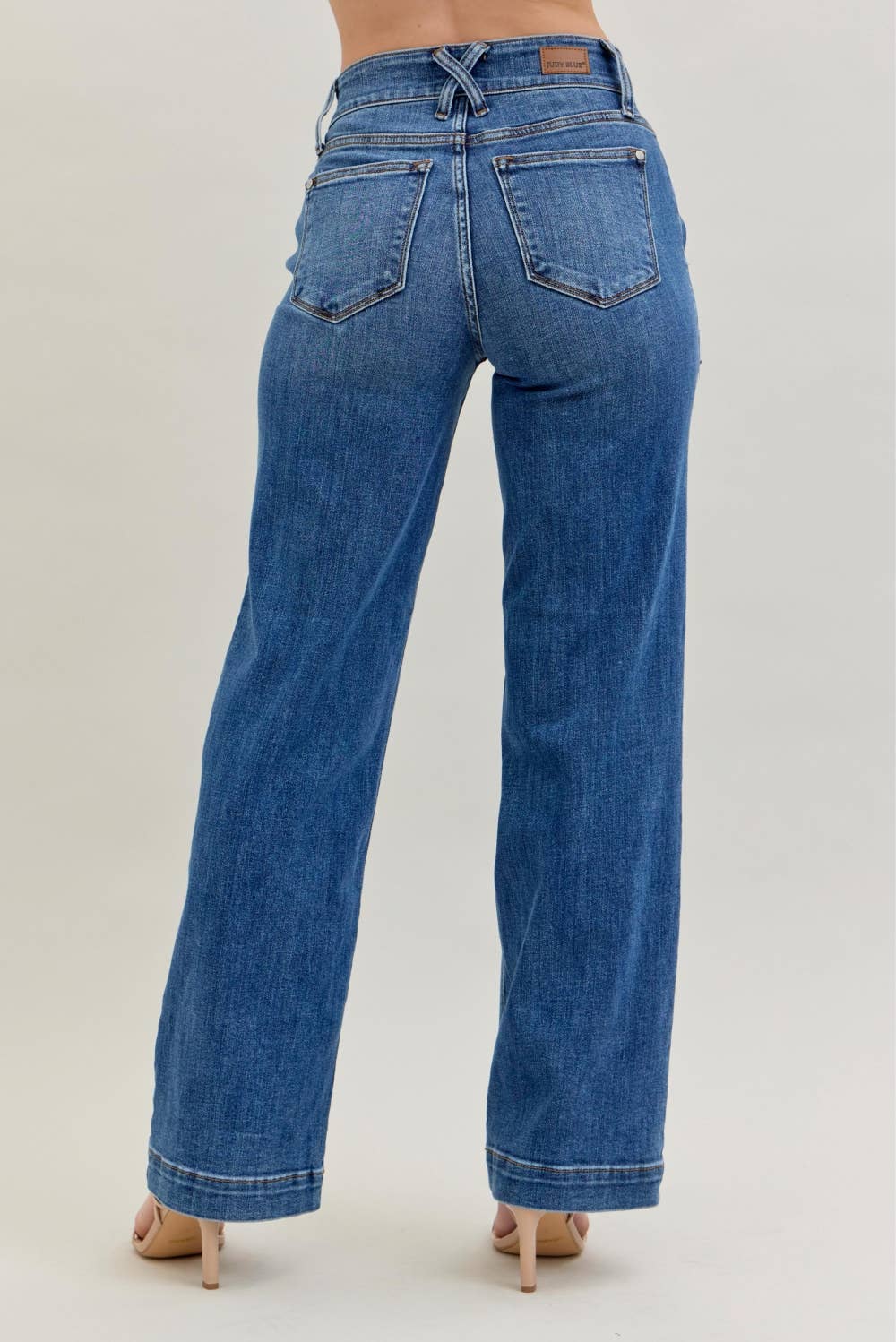 Double Button Wide Leg Judy Blue
