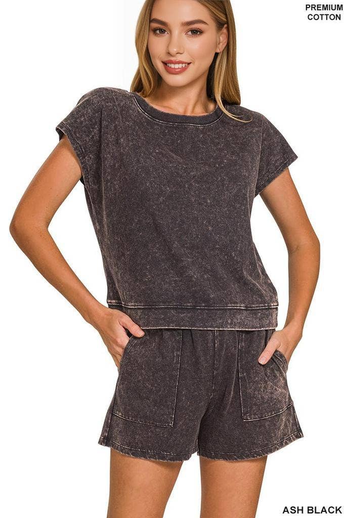 Sleeveless Top & Shorts Set